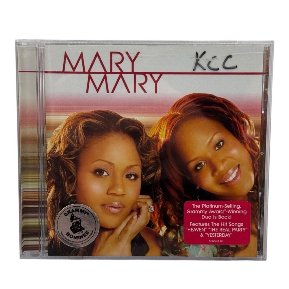 Mary Mary Self Titled CD 2005 Integrity Gospel Columbia Records Heaven Yesterday